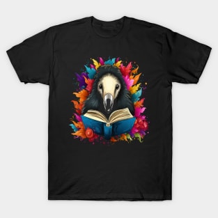 Anteater Reads Book T-Shirt